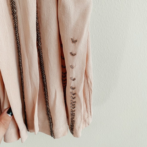 FREE PEOPLE • Shine beaded halter top - Picture 4 of 6